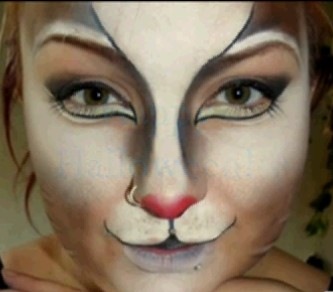 maquillaje de gatita para niña paso a paso